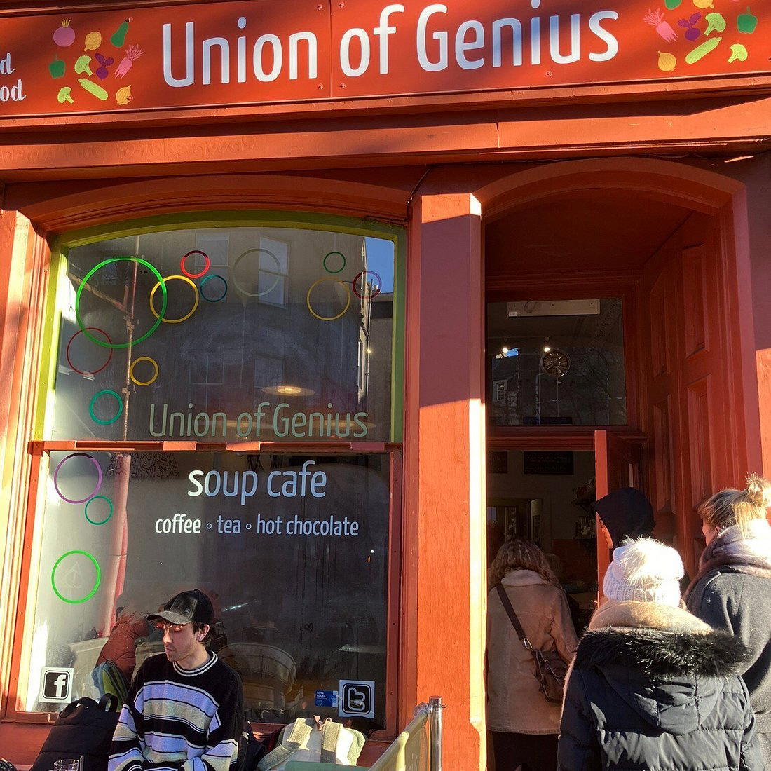 Union of Genius restaurant in Edinburgh, United Kingdom