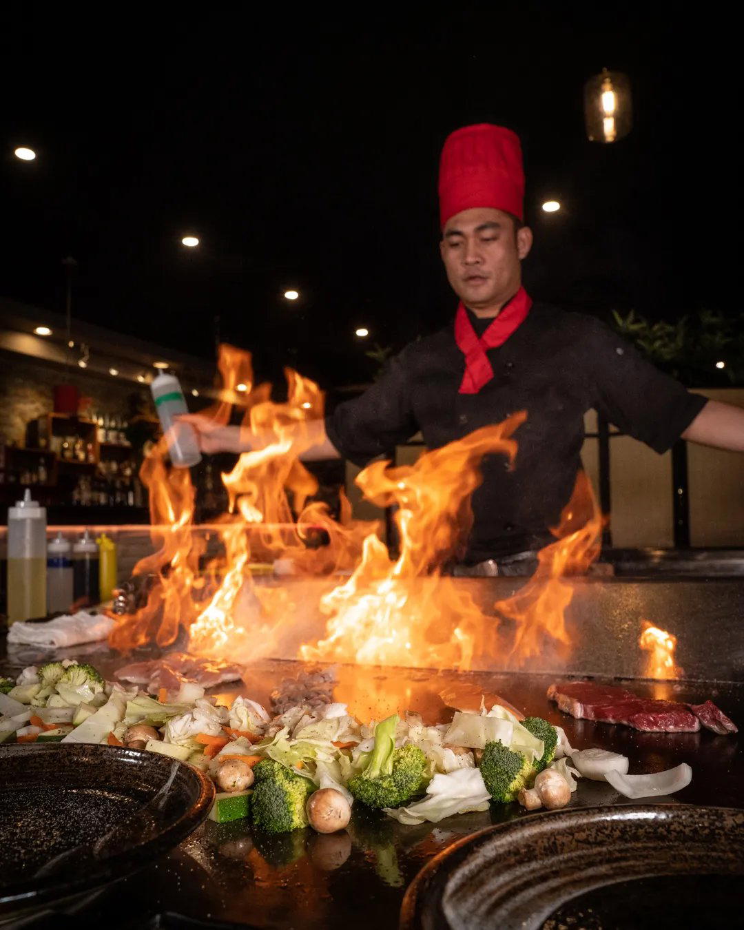 OMO Teppan and Kitchen restaurant in Calgary, Canada
