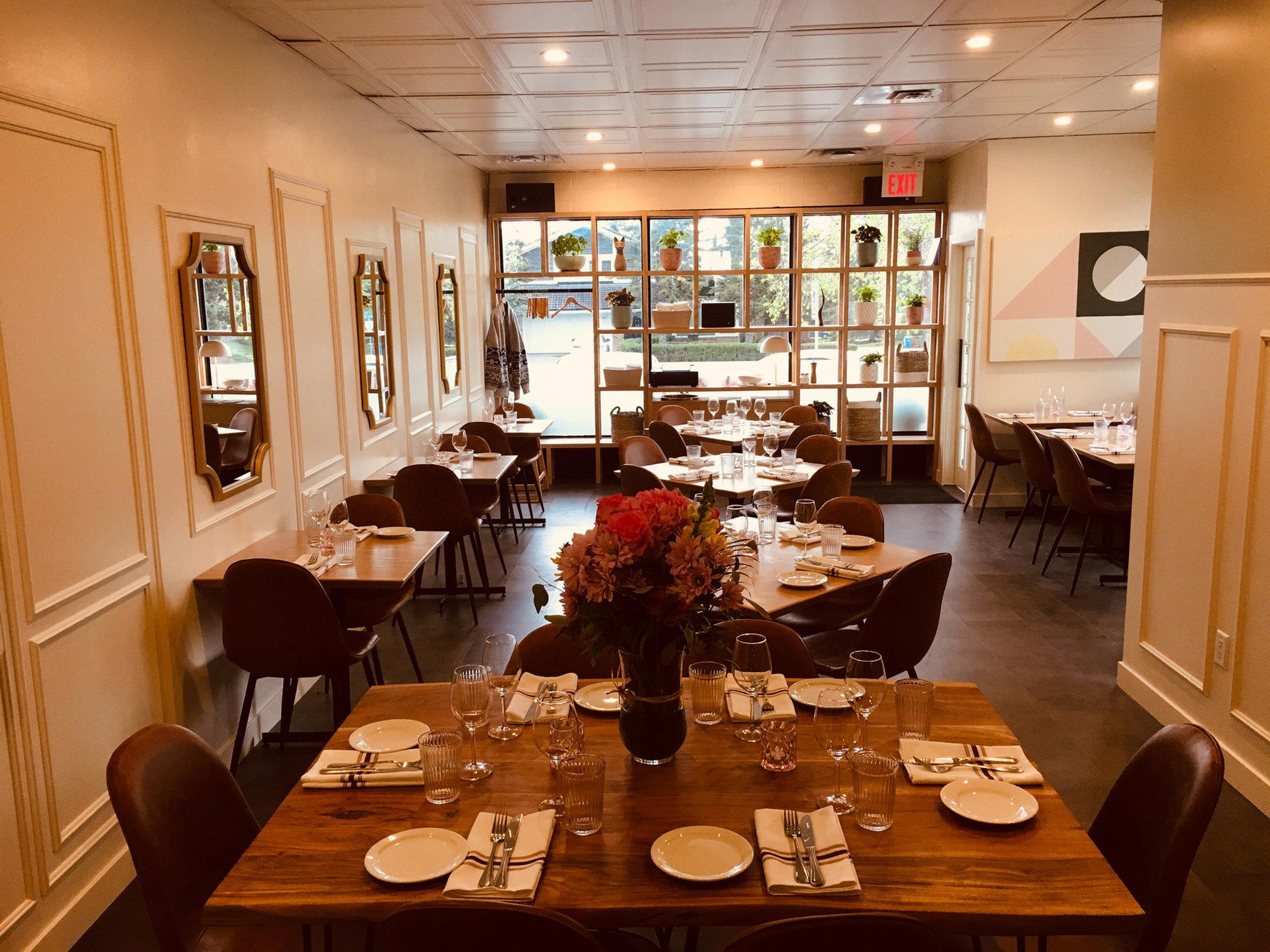 Purlieu restaurant in Calgary, Canada