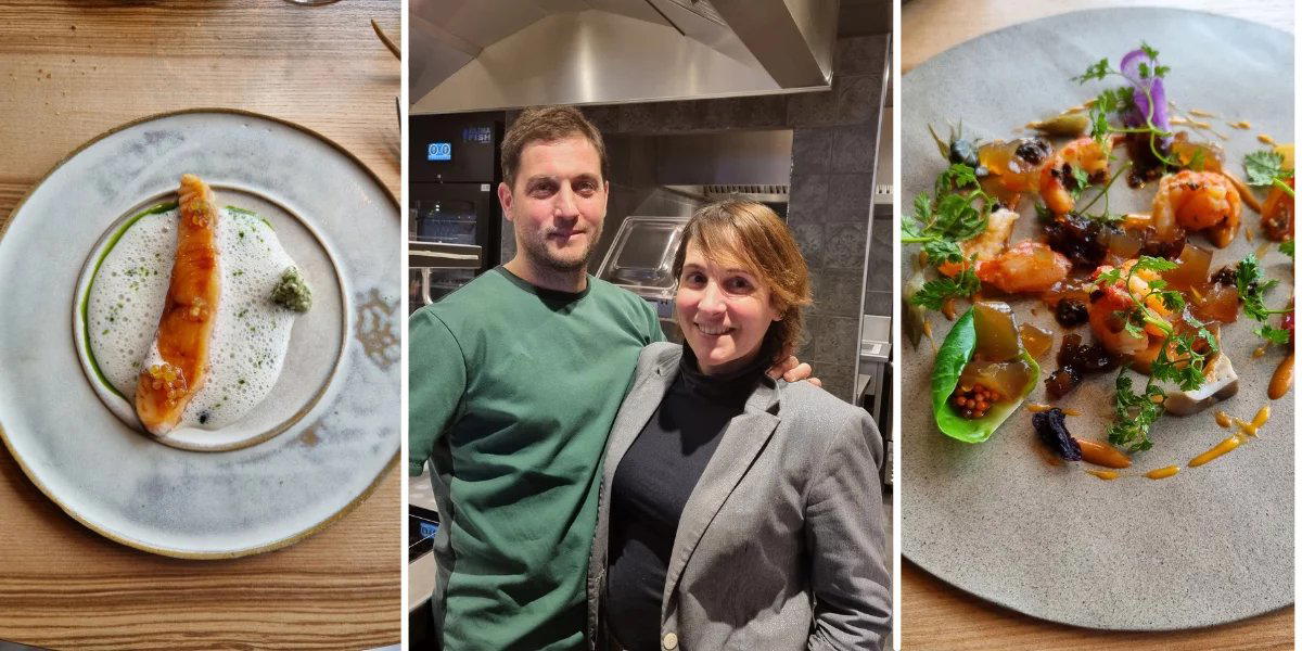 Frédéric Molina à Forêt Ivre restaurant in Vailly, France