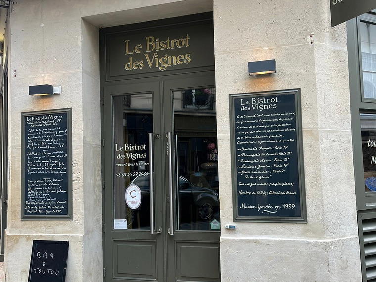 Le Bistrot des Vignes, Paris, France