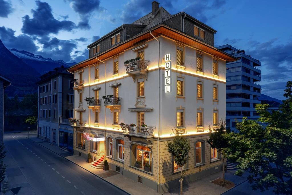 Brasserie des Cheminots restaurant in Brig Glis, Switzerland