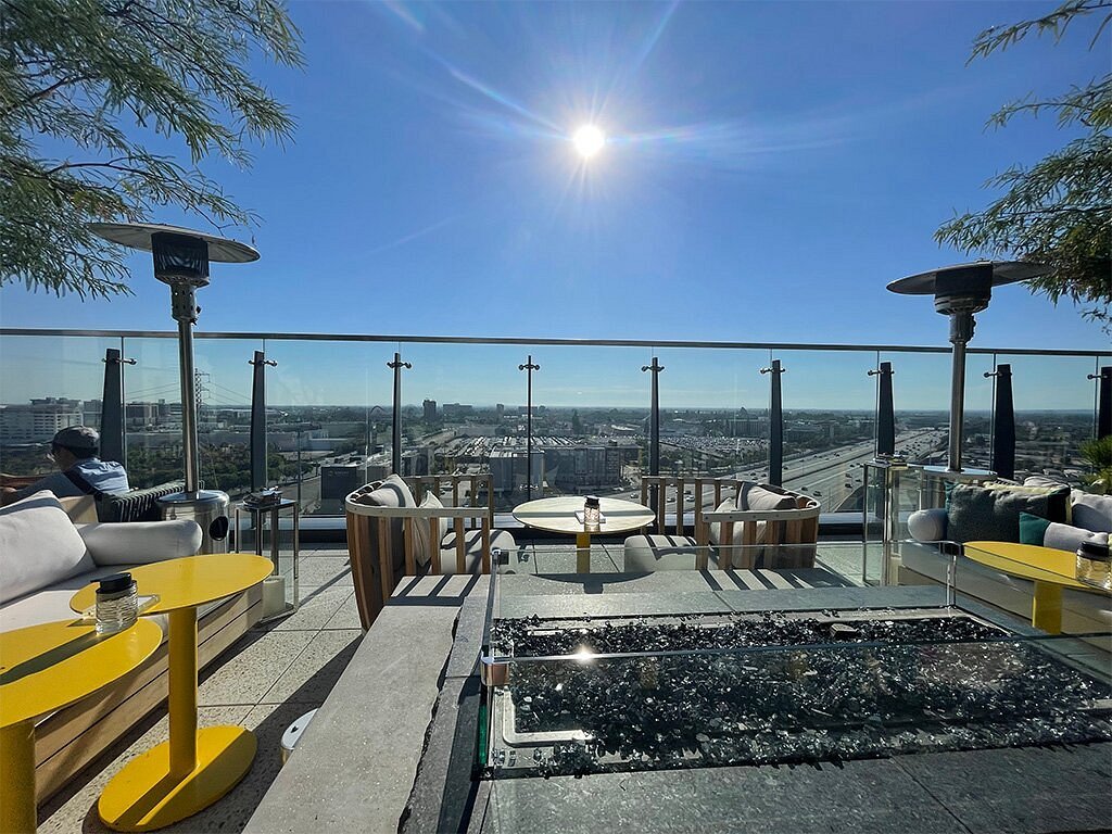 Top of The V restaurant in Anaheim, United States