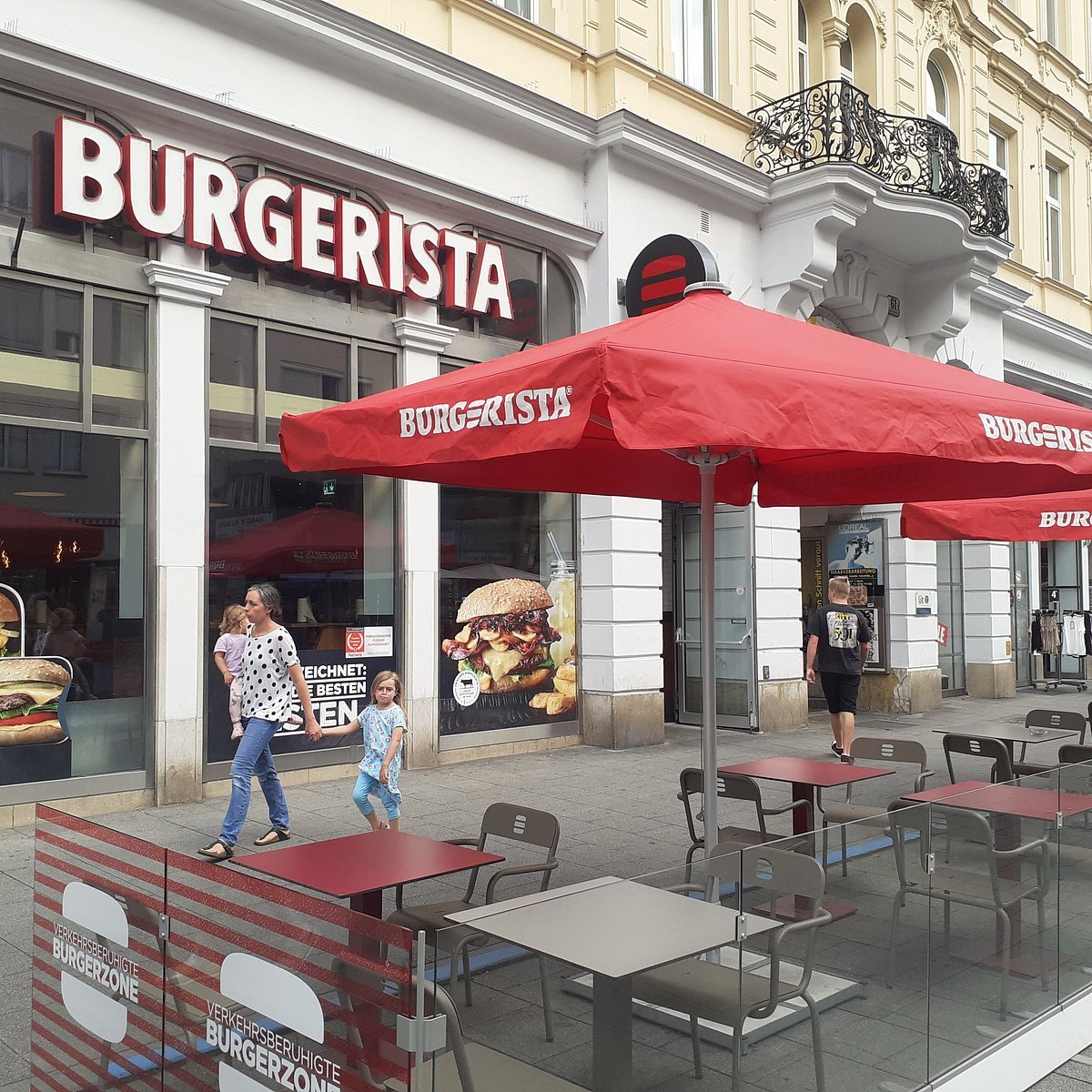 Burgerista restaurant in Linz, Austria