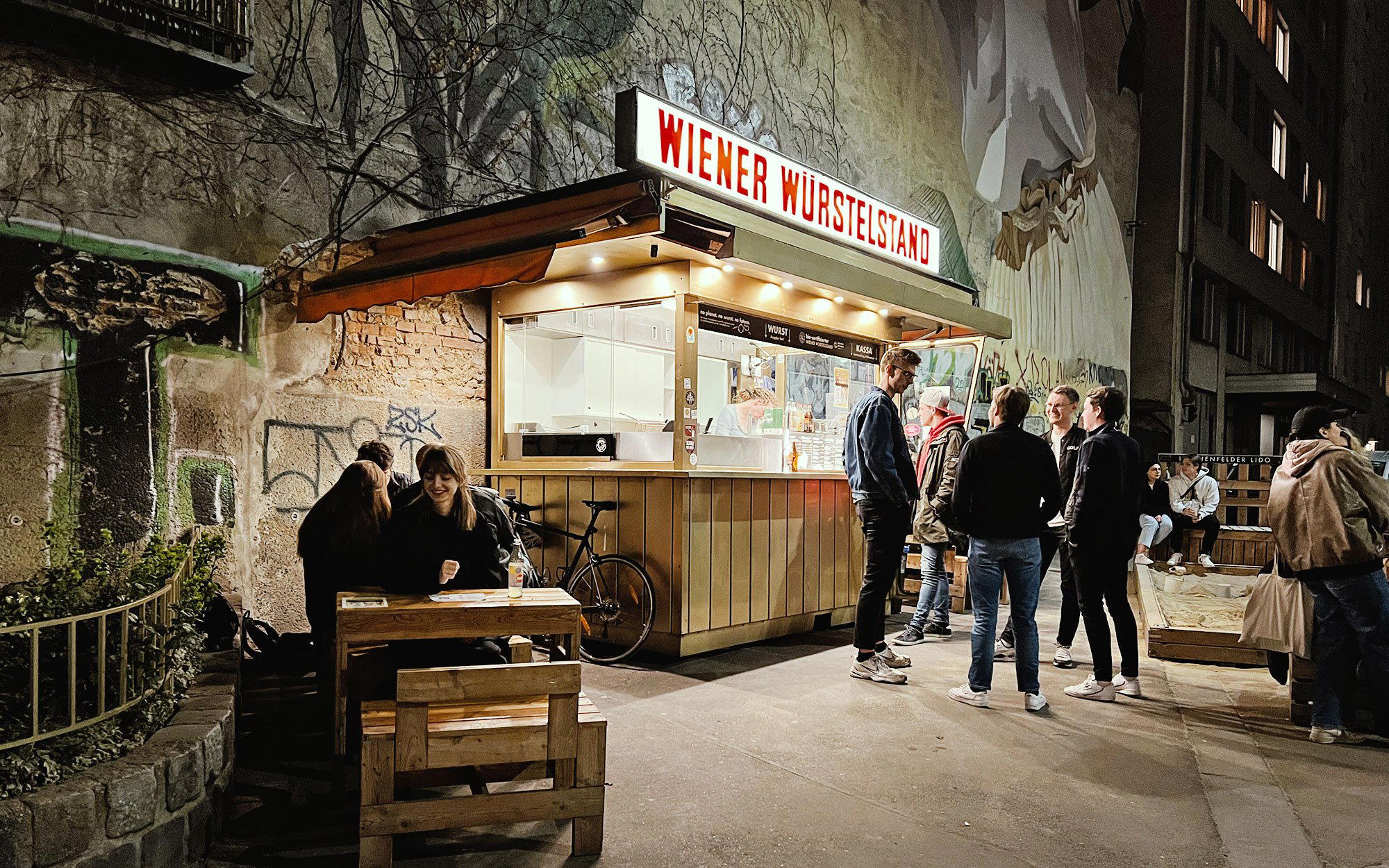Zum Wiener Würstl restaurant in Vienna, Austria
