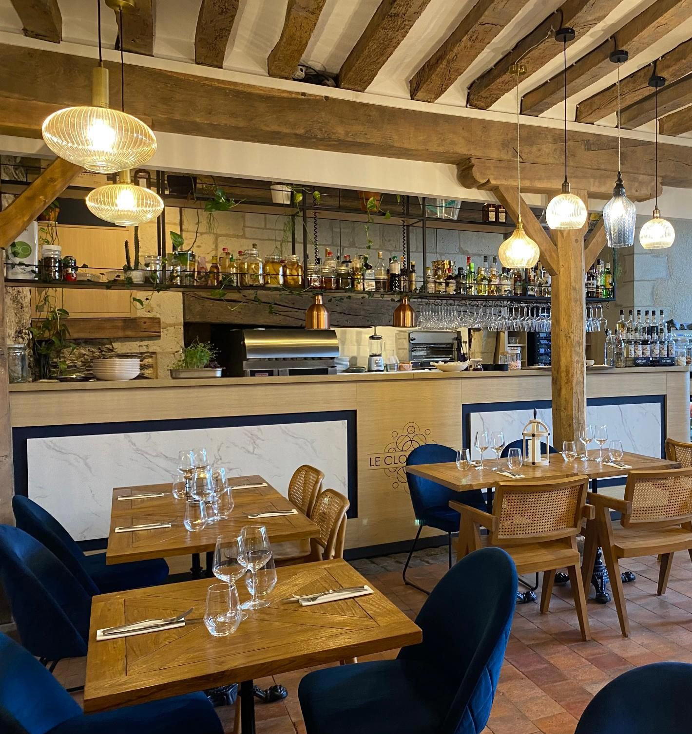 Le Clos du Roi restaurant in Angers, France