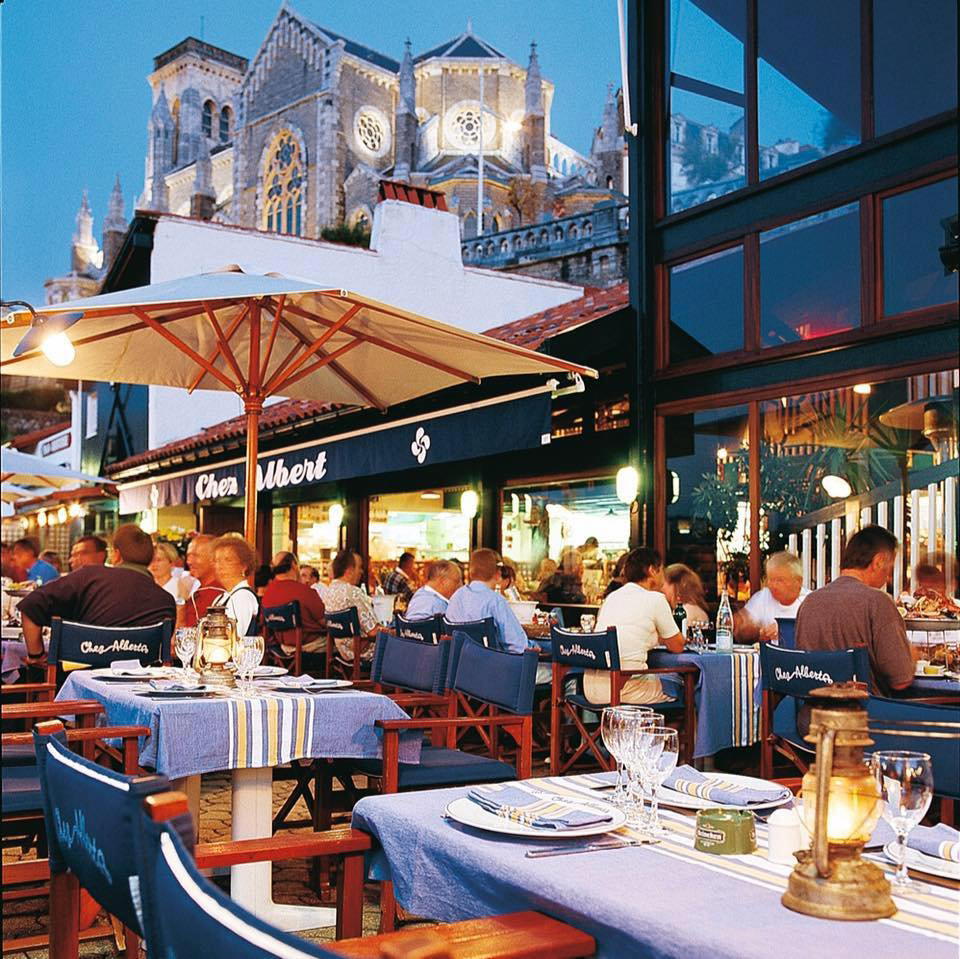 Chez Albert restaurant in Biarritz, France