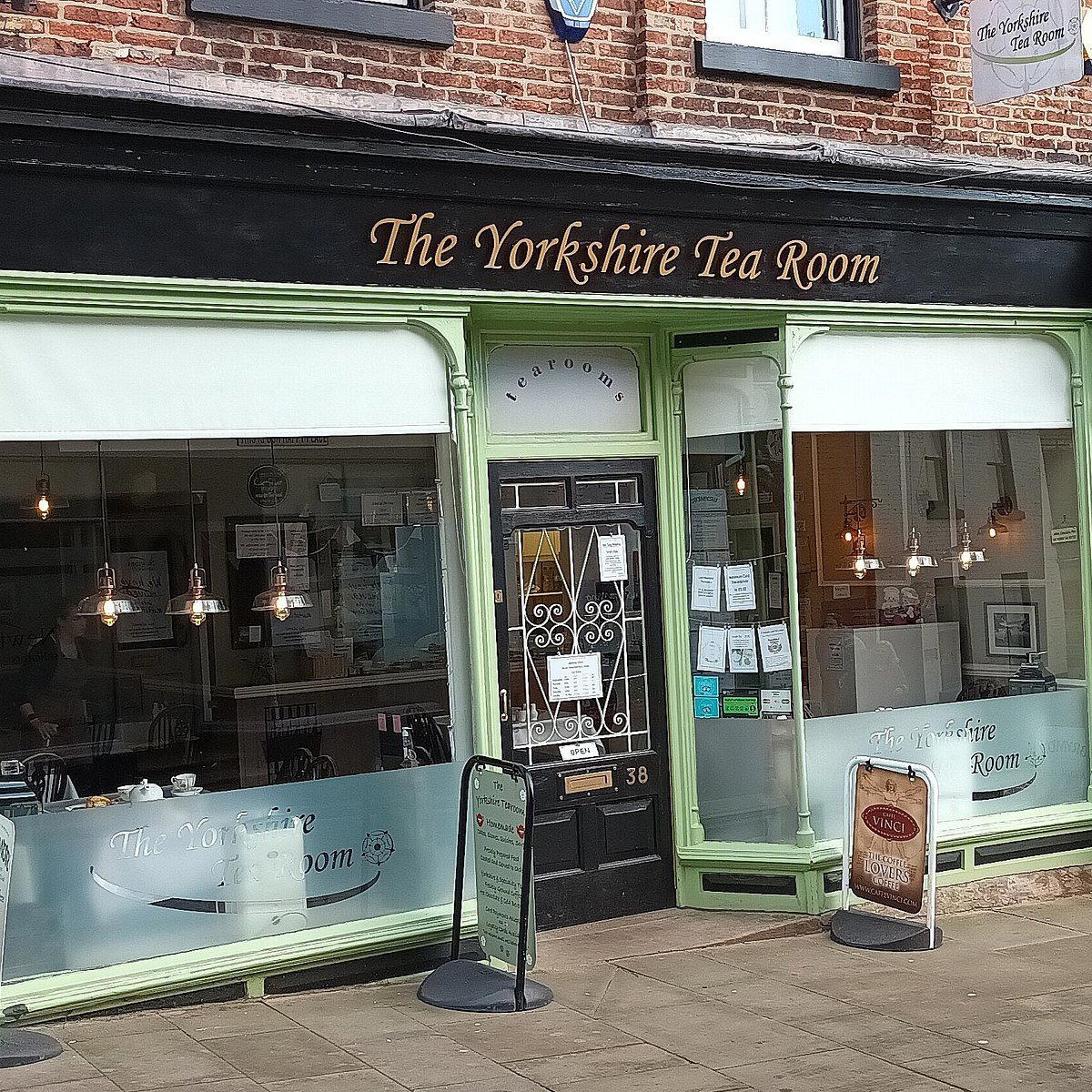 The Yorkshire Tea Room restaurant in Ripon, United Kingdom