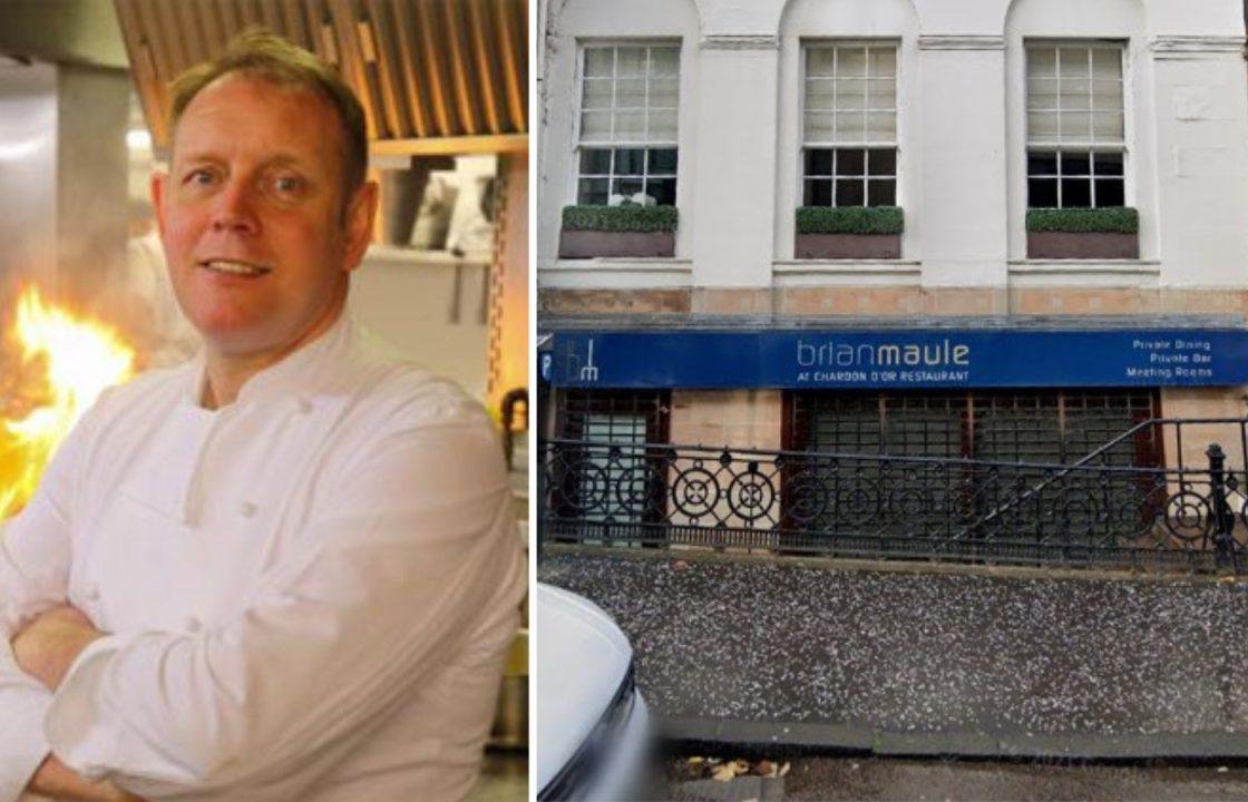 Brian Maule at Chardon d'Or restaurant in Glasgow, United Kingdom