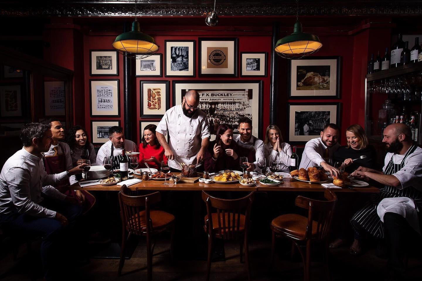 FX Buckley Steakhouse Crow Street restaurant in Dublin, Ireland