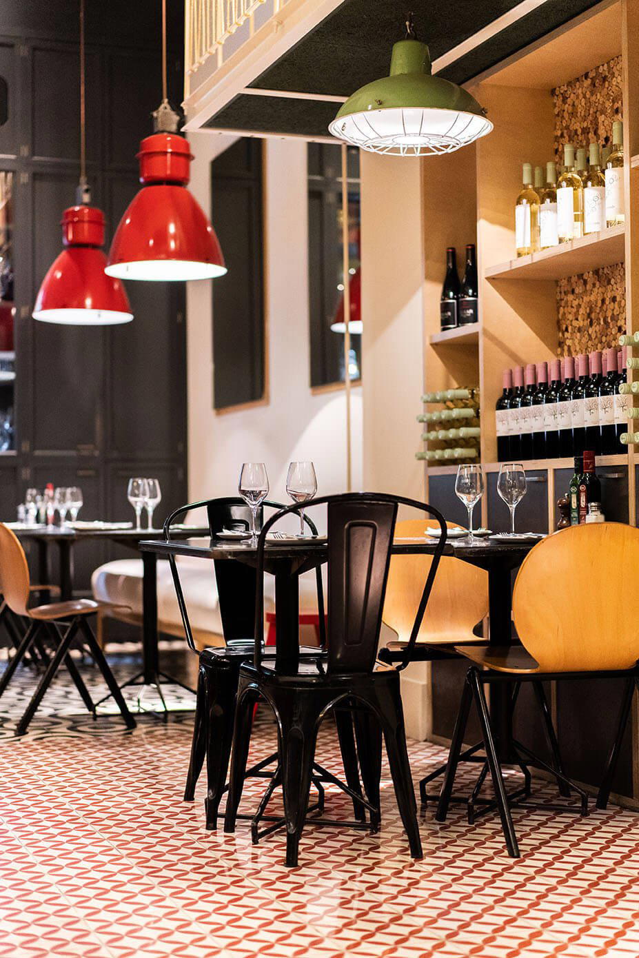 La Bodegueta Provença restaurant in Barcelona, Spain