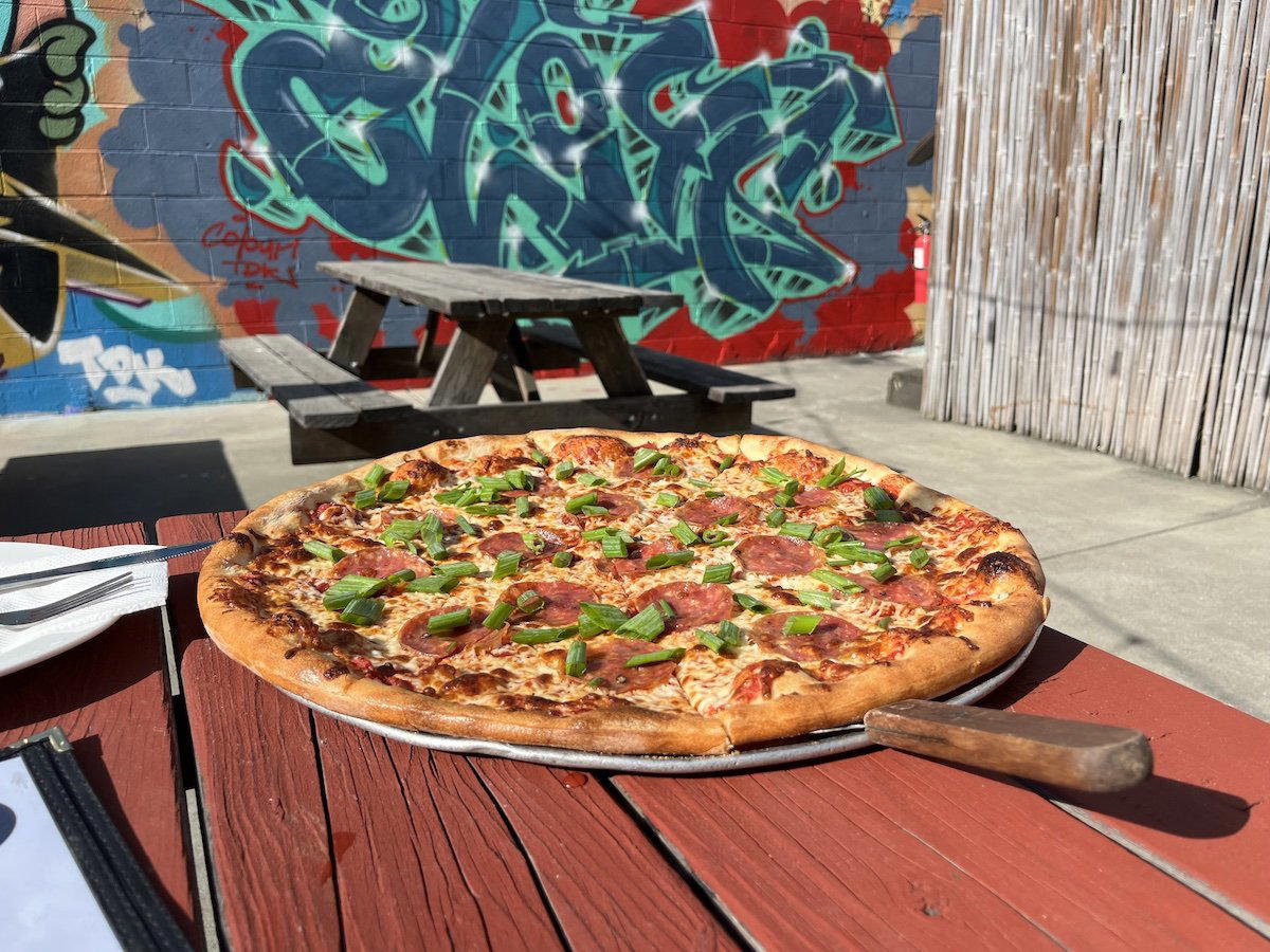 Spinning Dough restaurant in Oakland, United States