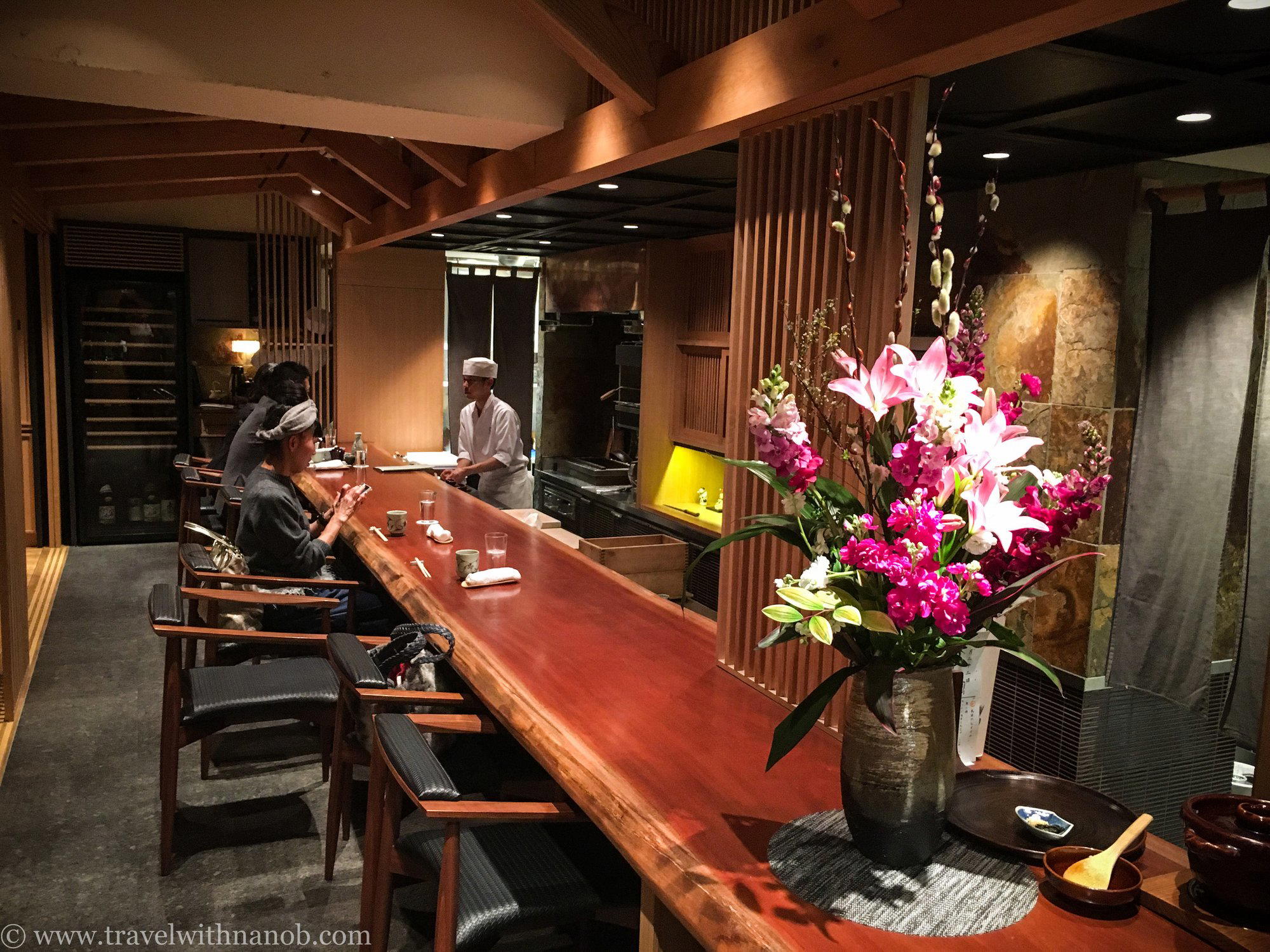 Ginza Maru restaurant in Tokyo, Japan