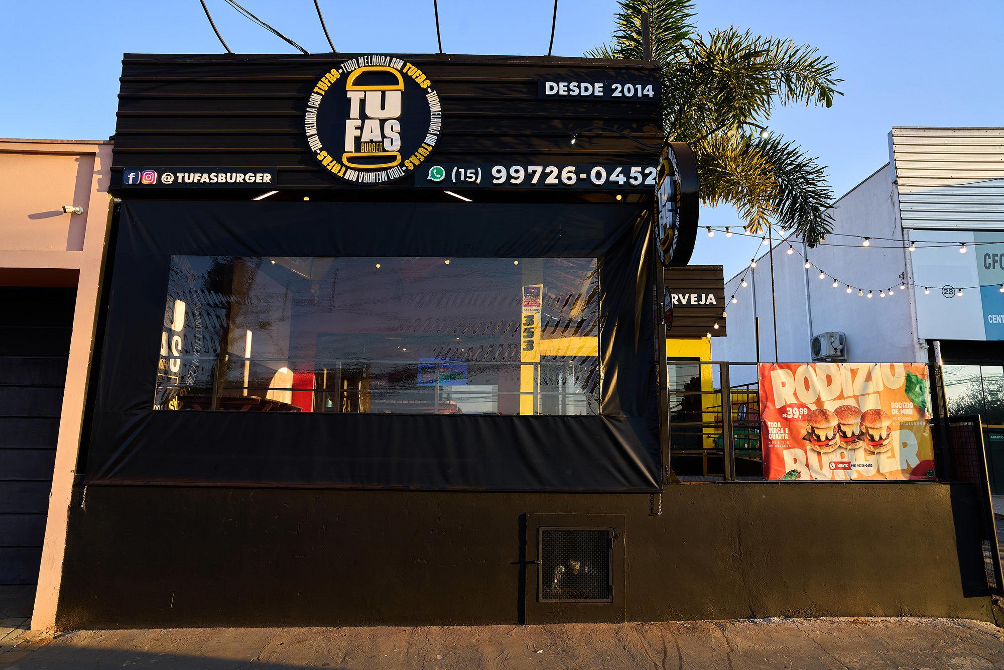 Tufas Burger restaurant in Itapetininga