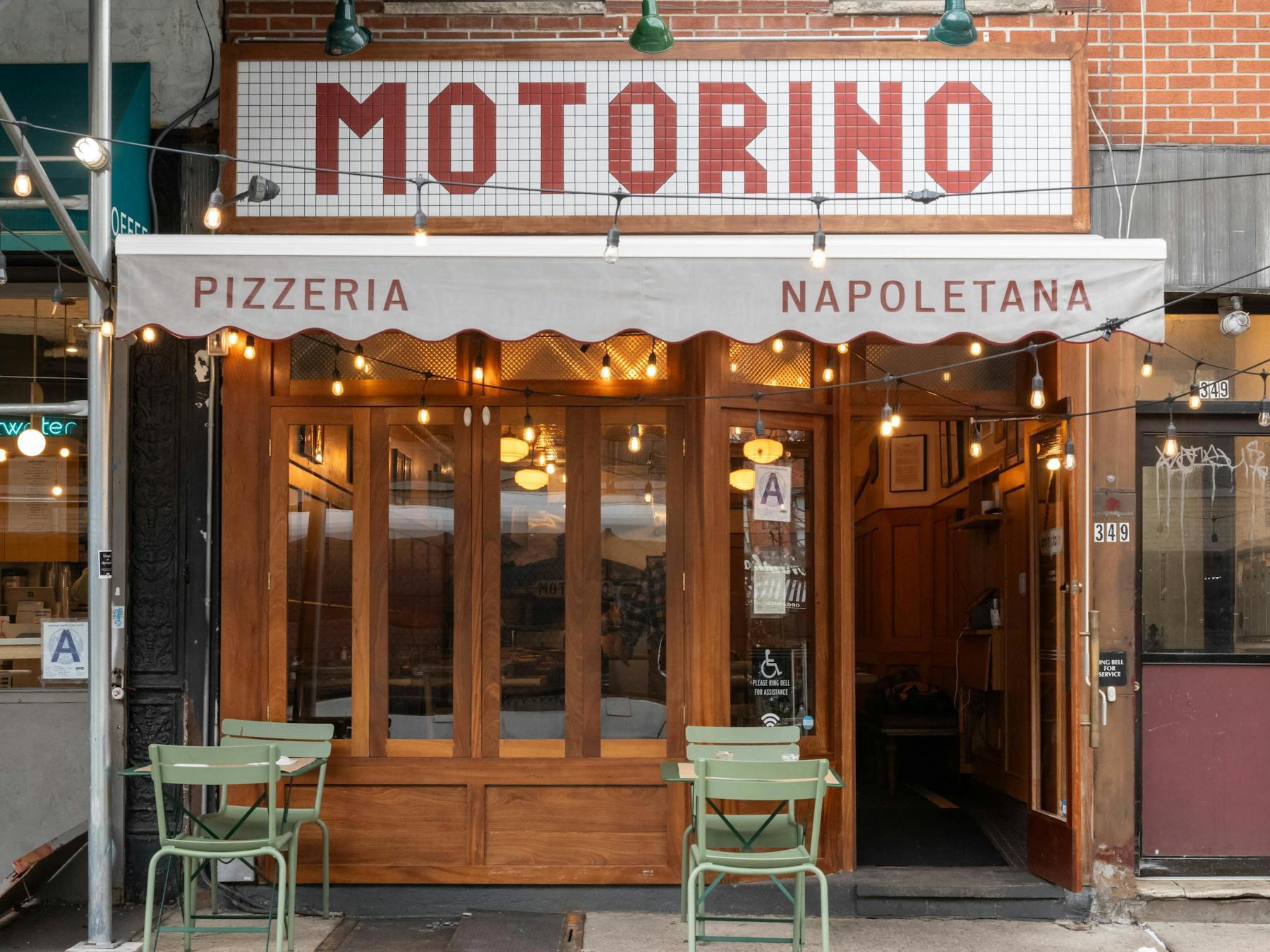 Motorino Pizza restaurant in New York City, United States