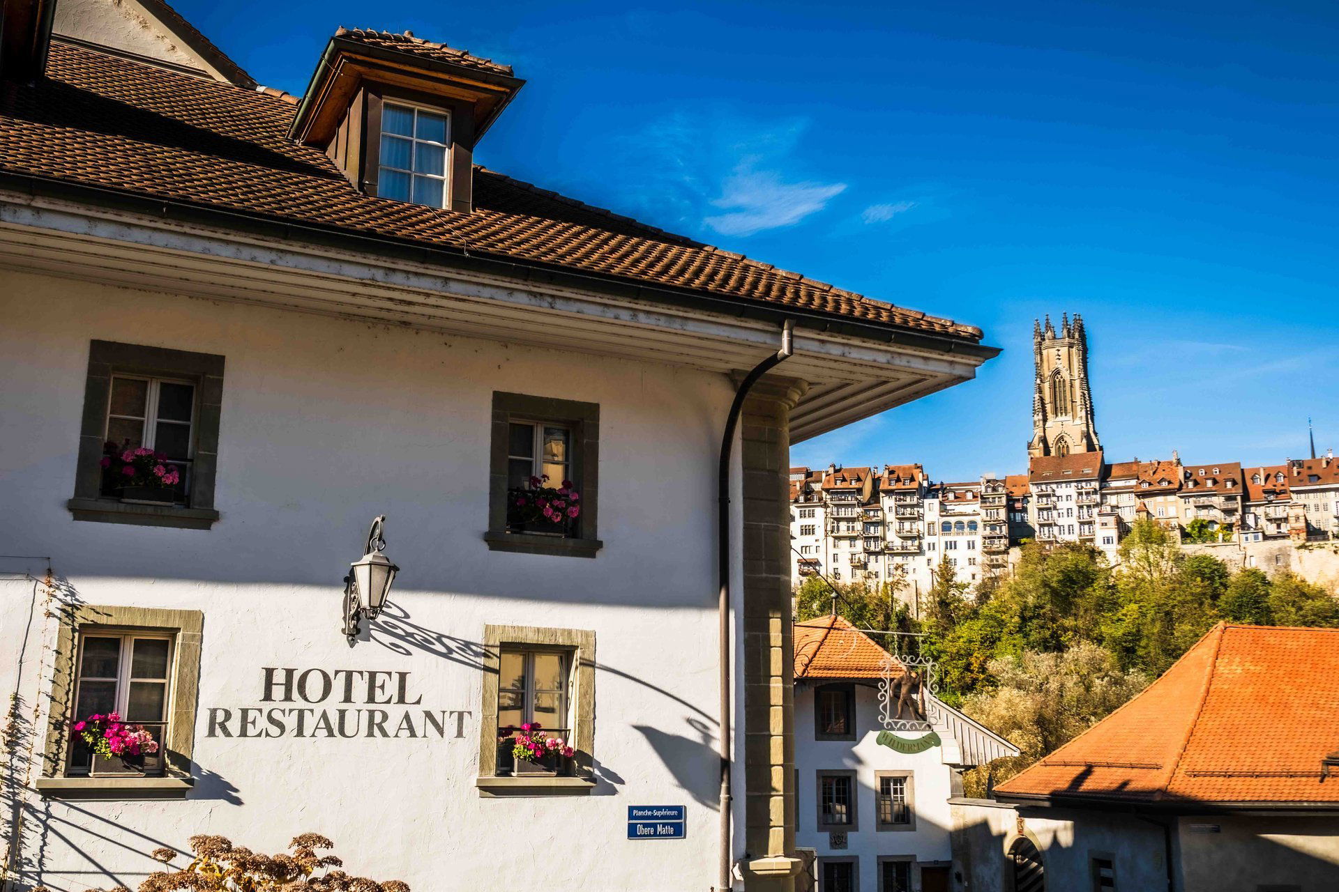 Le Sauvage, Restaurant in Fribourg