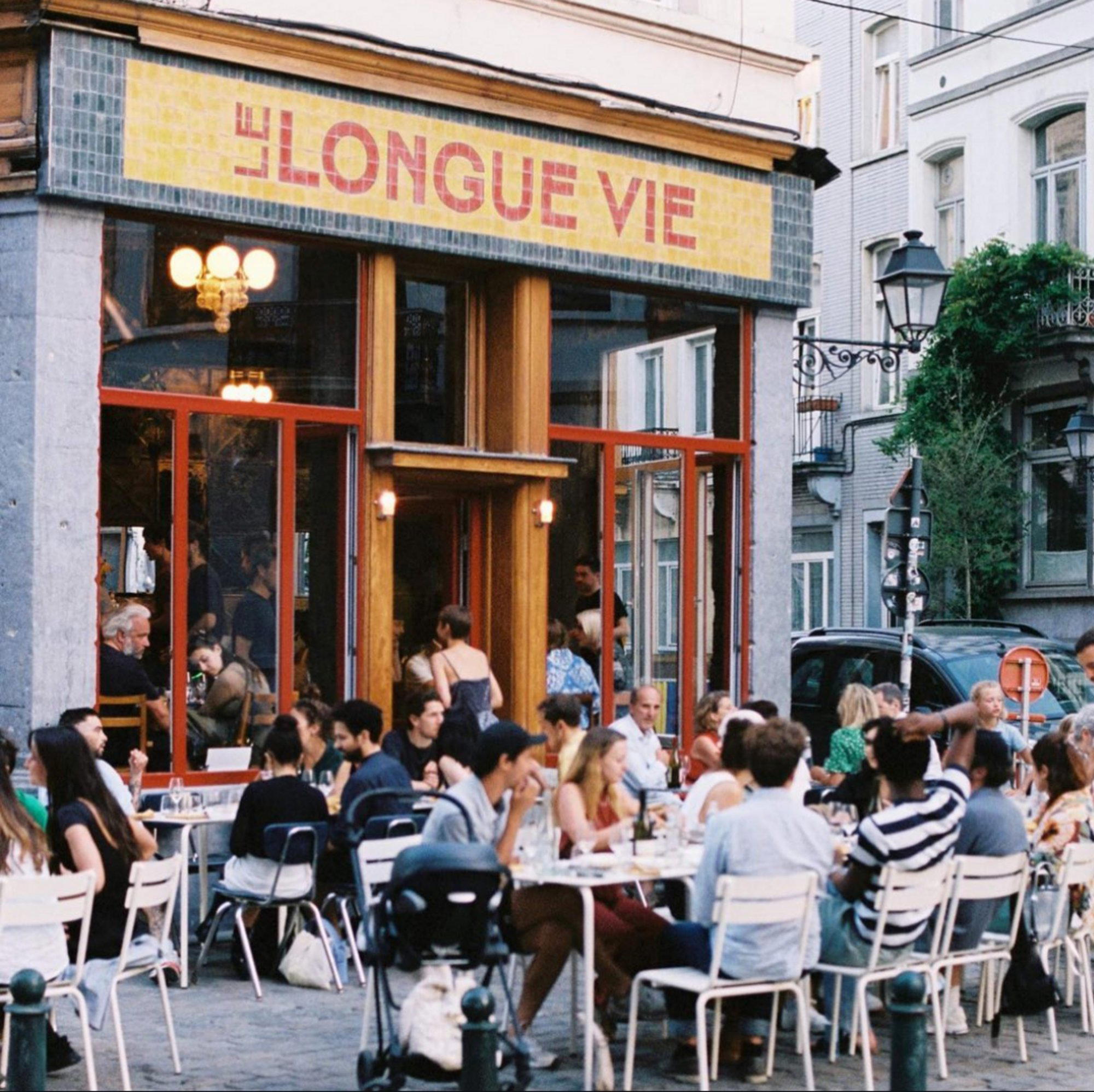 Le Longue Vie restaurant in Ixelles, Belgium