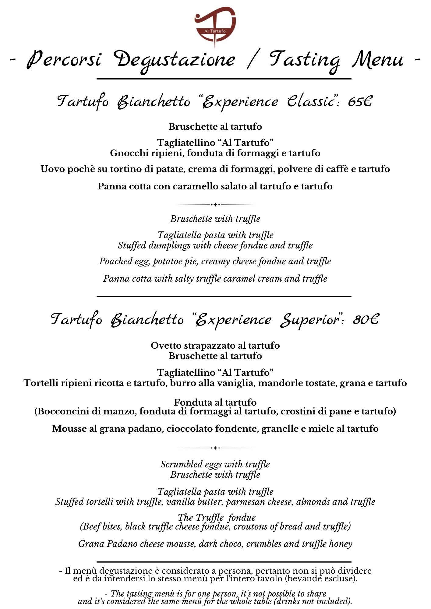 Ristorante Al Tartufo restaurant in Perugia, Italy