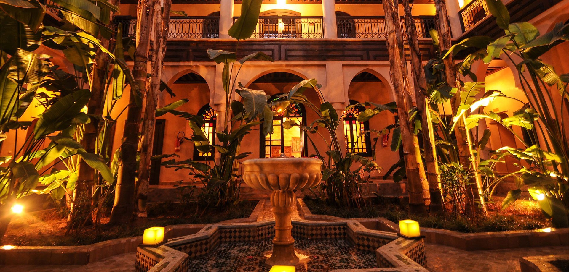 Al Fassia restaurant in Marrakesh, Morocco