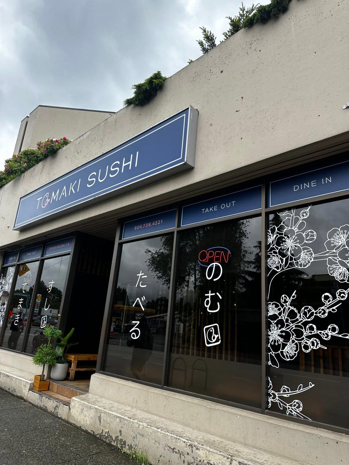 Temaki Sushi restaurant in Vancouver, Canada