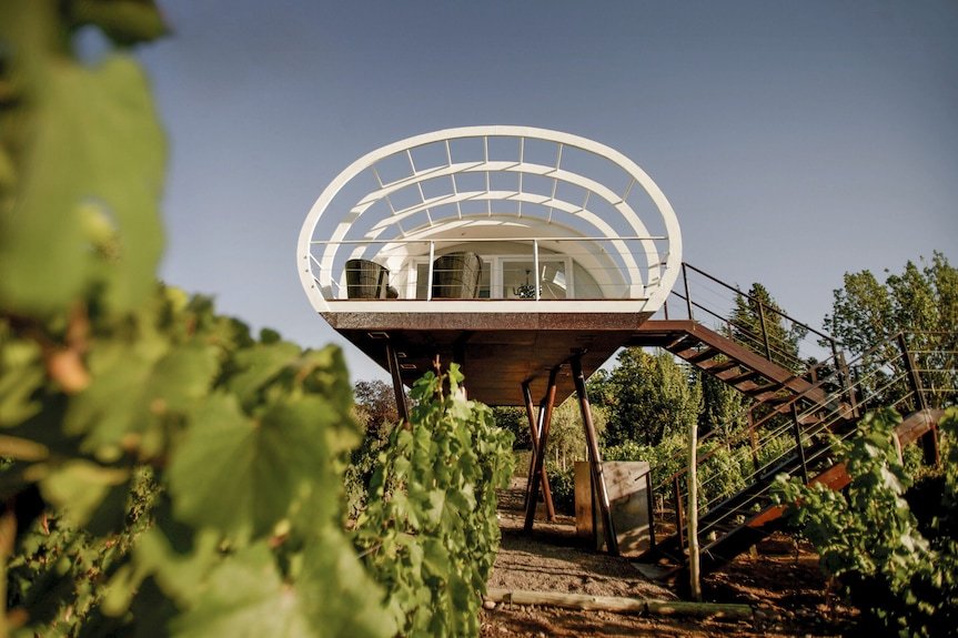 Entre Cielos Luxury Wine Hotel & Spa restaurant in Lujan du Cuyo, Argentina