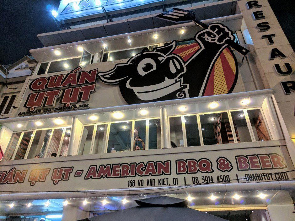 Quán Ụt Ụt restaurant in Ho Chi Minh City, Vietnam