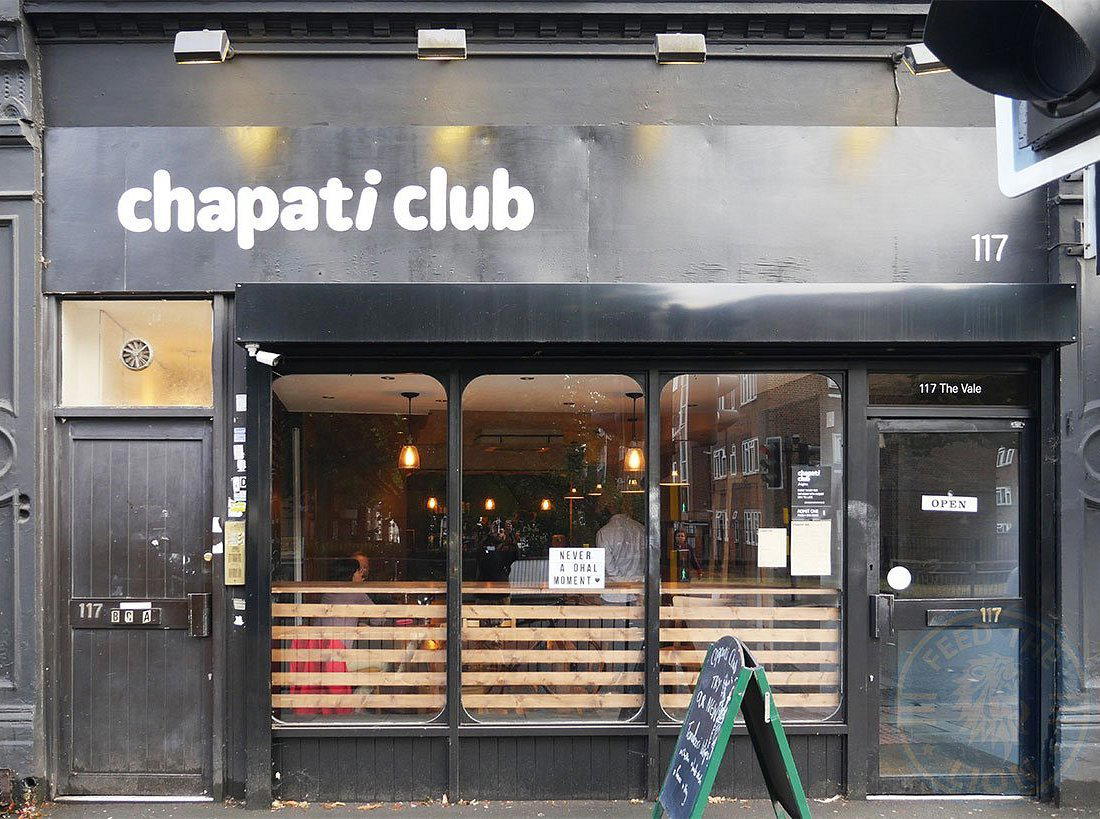 Chapati Club restaurant in London, United Kingdom