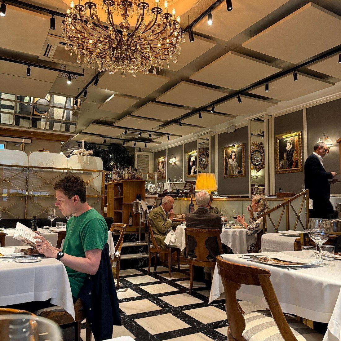 La Paloma restaurant in Madrid, Spain