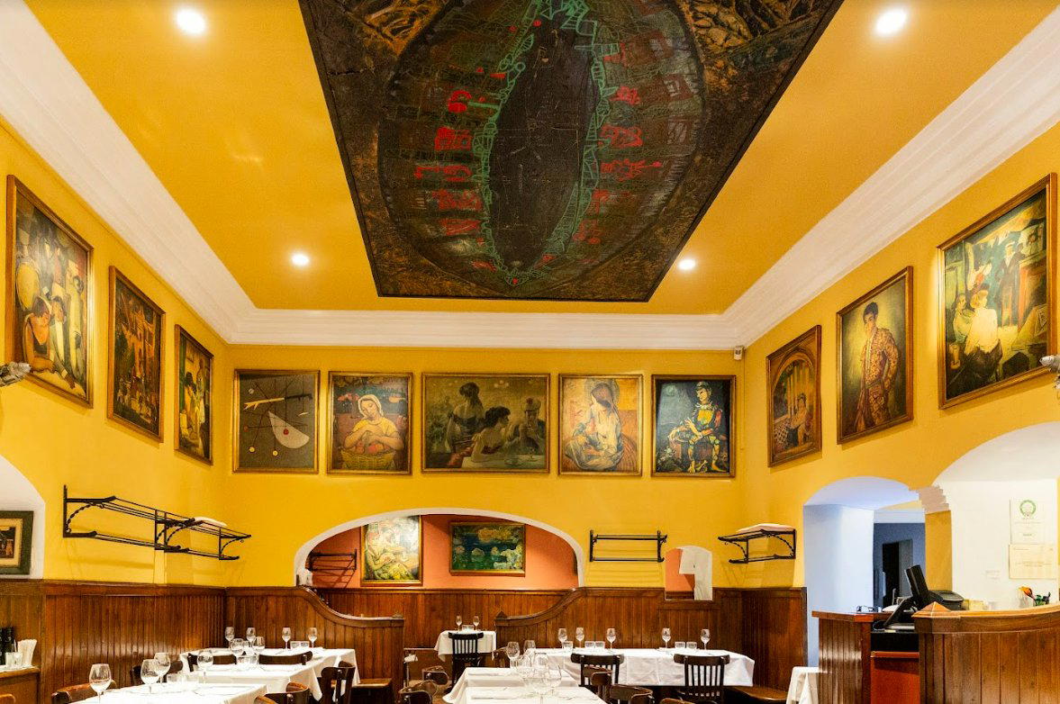 Ca l'Agut restaurant in Barcelona, Spain