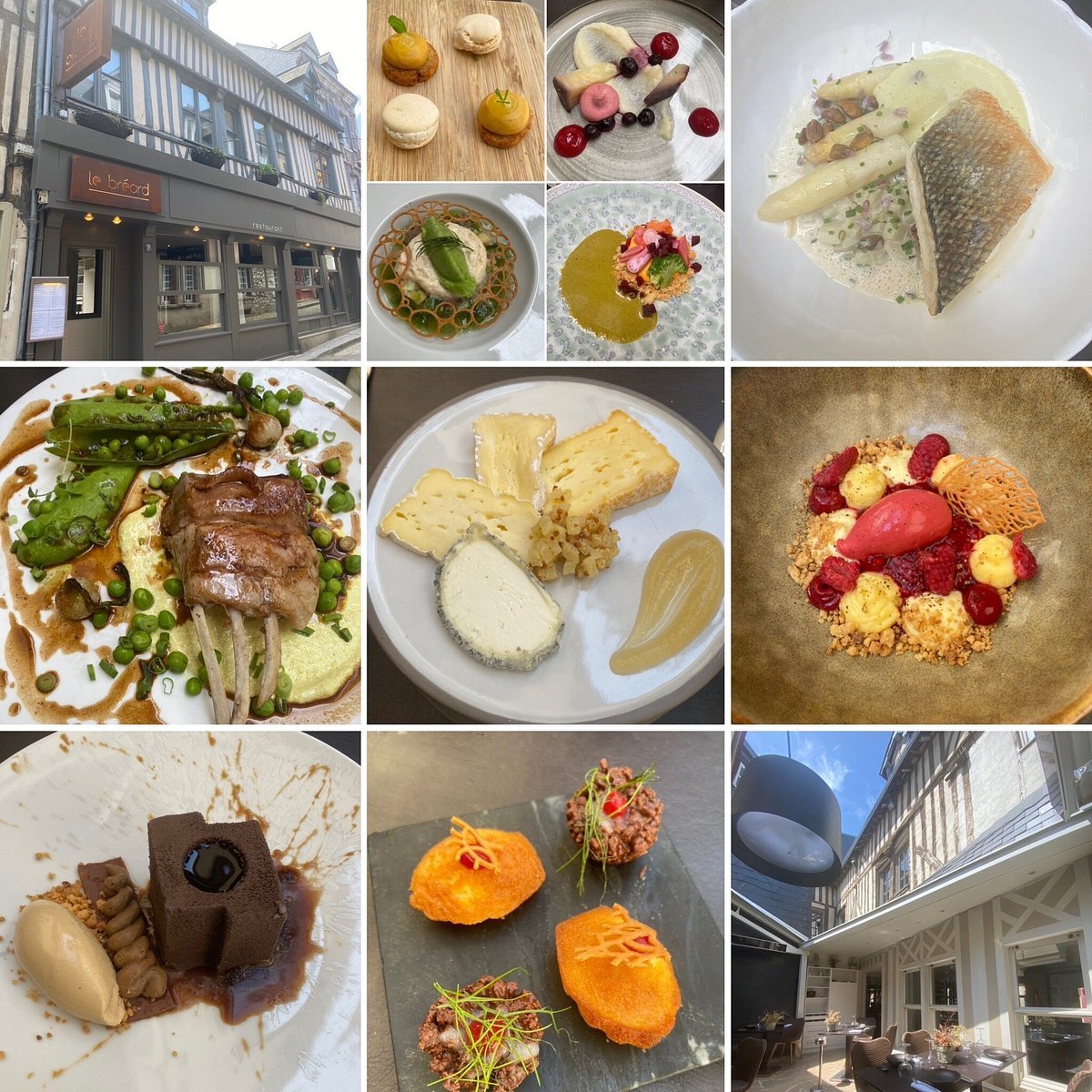 Le Breard restaurant in Honfleur, France