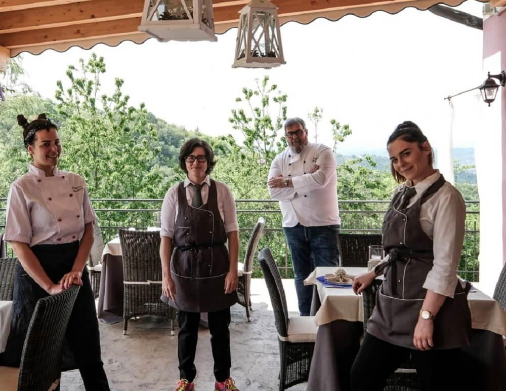 Acchiappagusto restaurant in Arcugnano, Italy