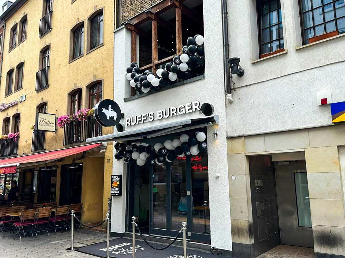 Ruff's Burger restaurant in Düsseldorf, Germany
