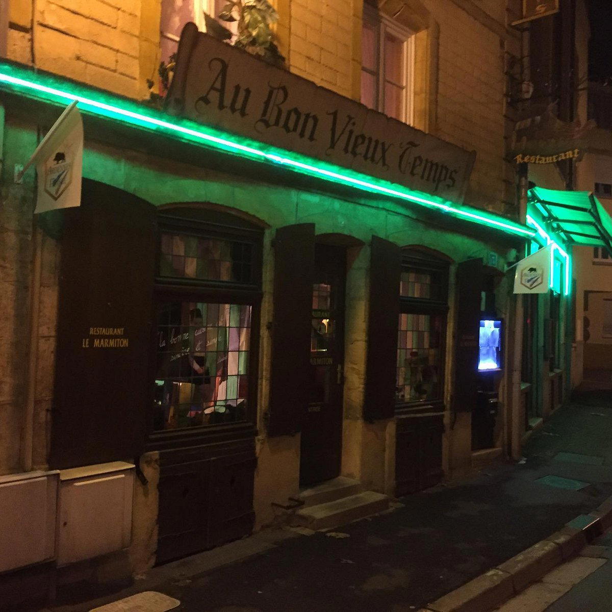 Au Bon Vieux Temps restaurant in Sedan, France