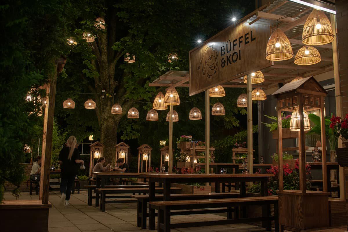 Büffel & Koi restaurant in Stuttgart, Germany