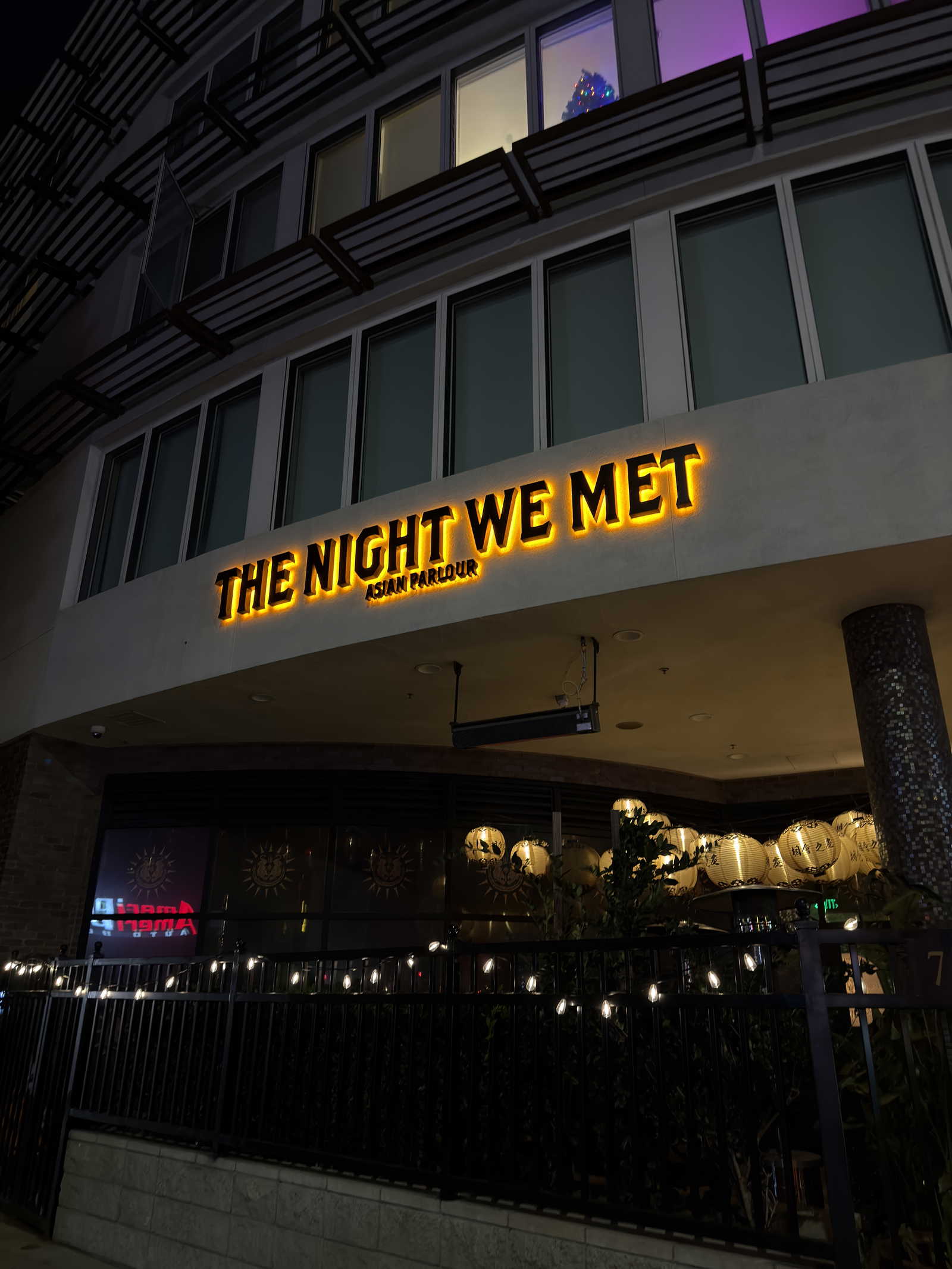 The Night We Met restaurant in Los Angeles, United States