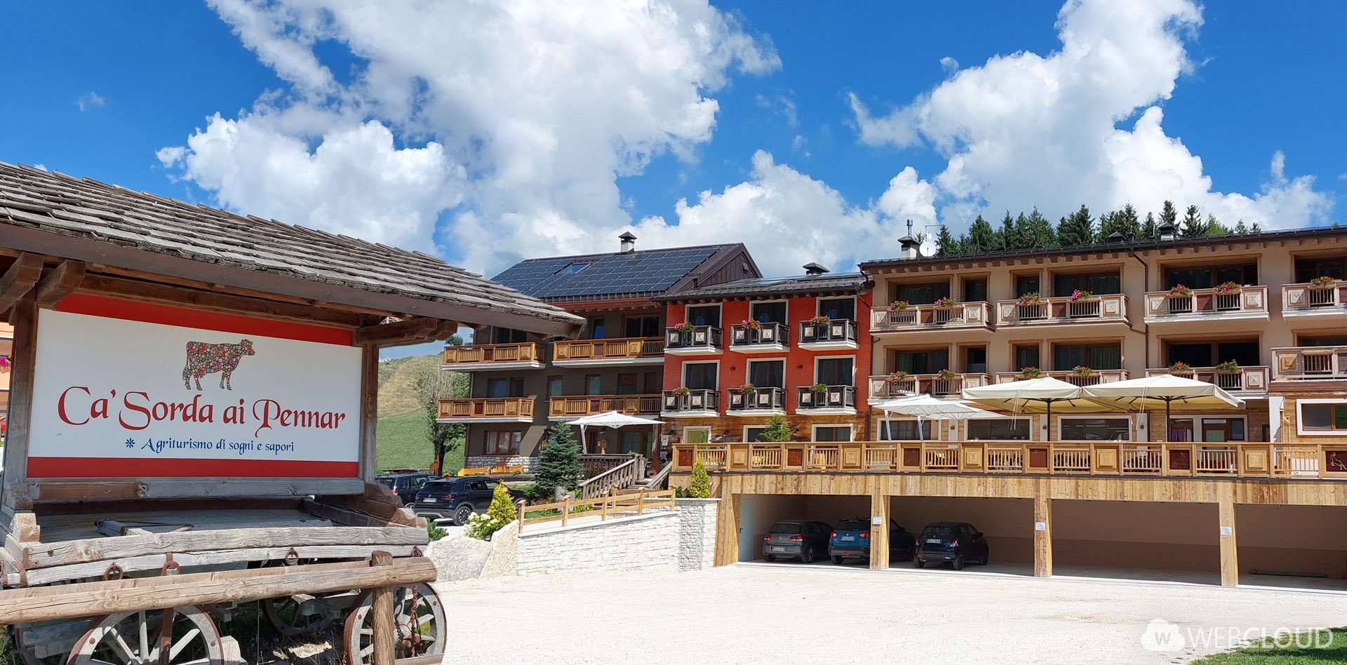 Ca' Sorda Ai Pennar restaurant in Asiago, Italy