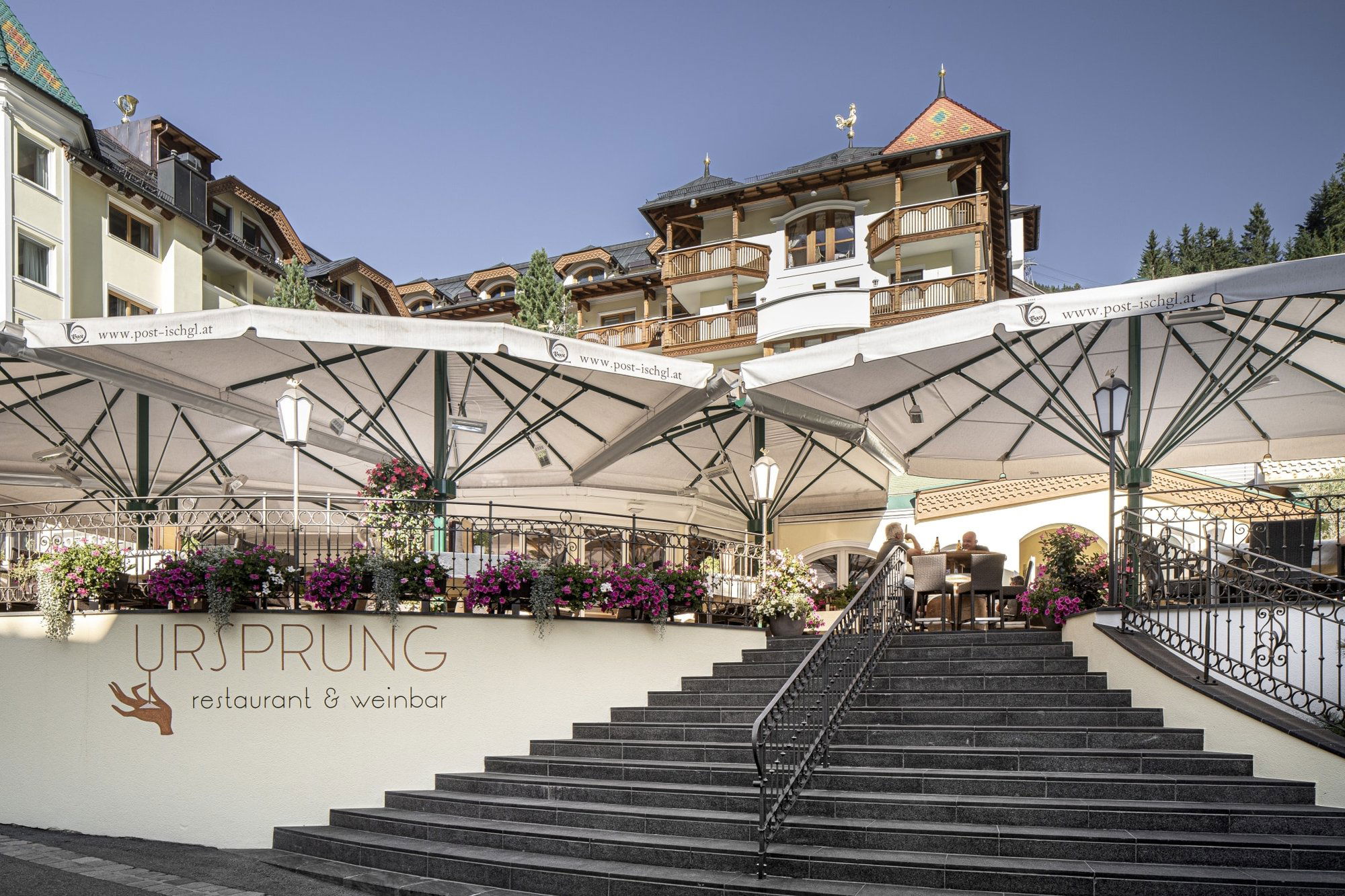 Hotel Post Ursprung, Restaurant in Ischgl