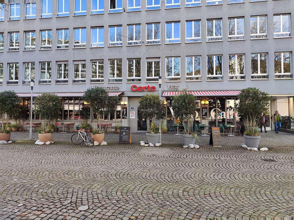 Certo restaurant in Zürich, Switzerland