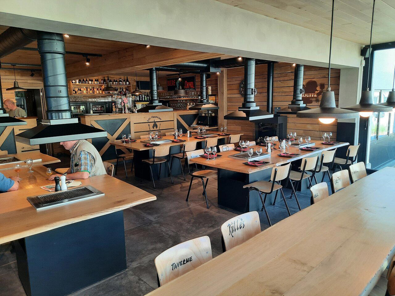 Le Frangin restaurant in Liège, Belgium