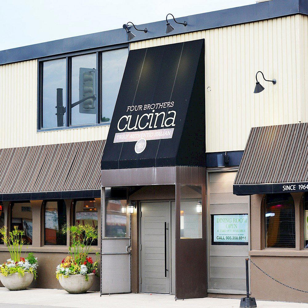 Four Brothers Cucina restaurant in Niagara Falls, Canada