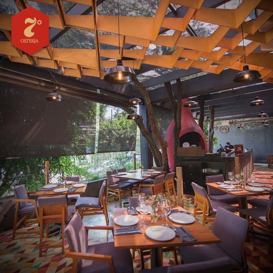 7 osteria restaurant in Mexico City, Mexico