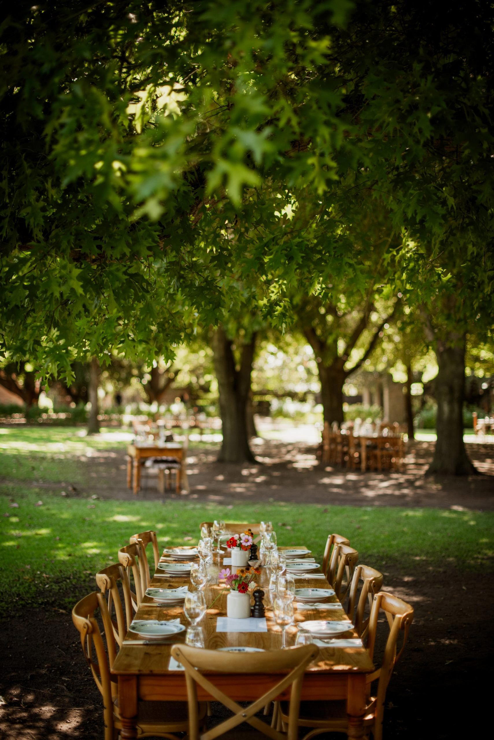 The Table at De Meye restaurant in Stellenbosch