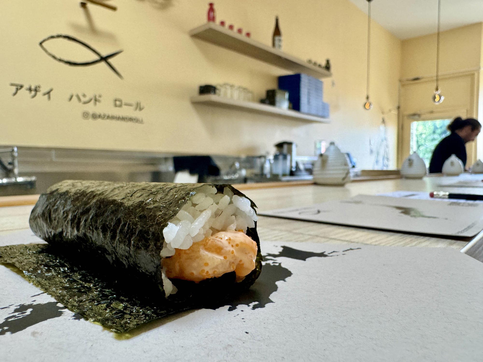 Azai Hand Roll Sushi restaurant in Los Angeles, United States