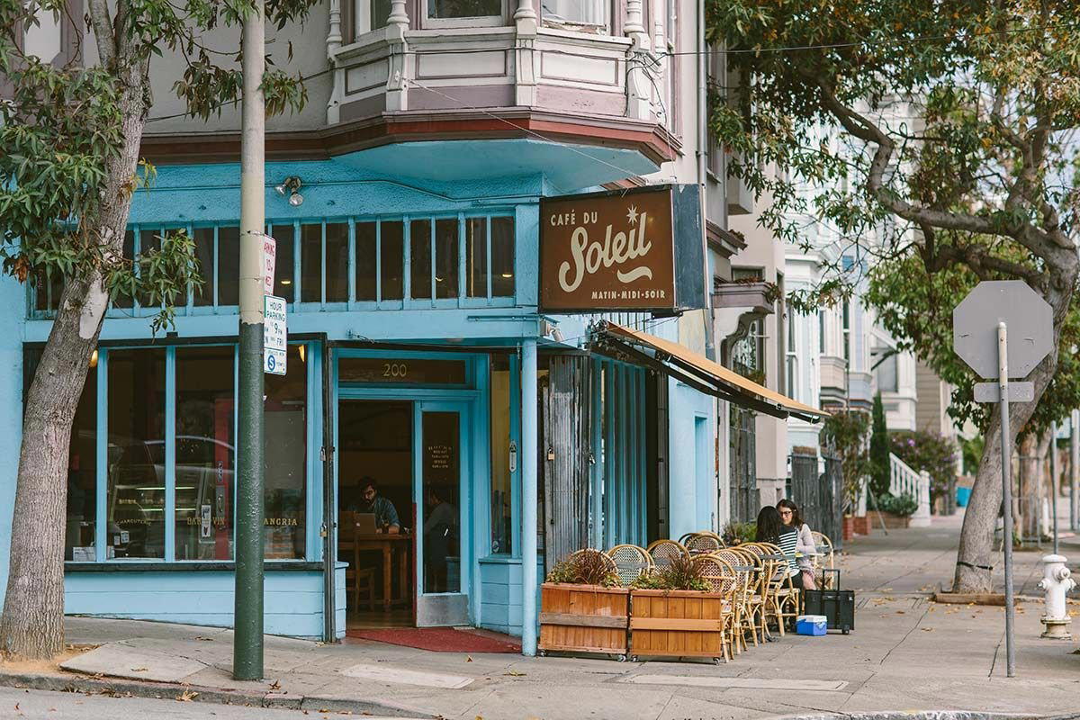 Le Cafe du Soleil restaurant in San Francisco, United States