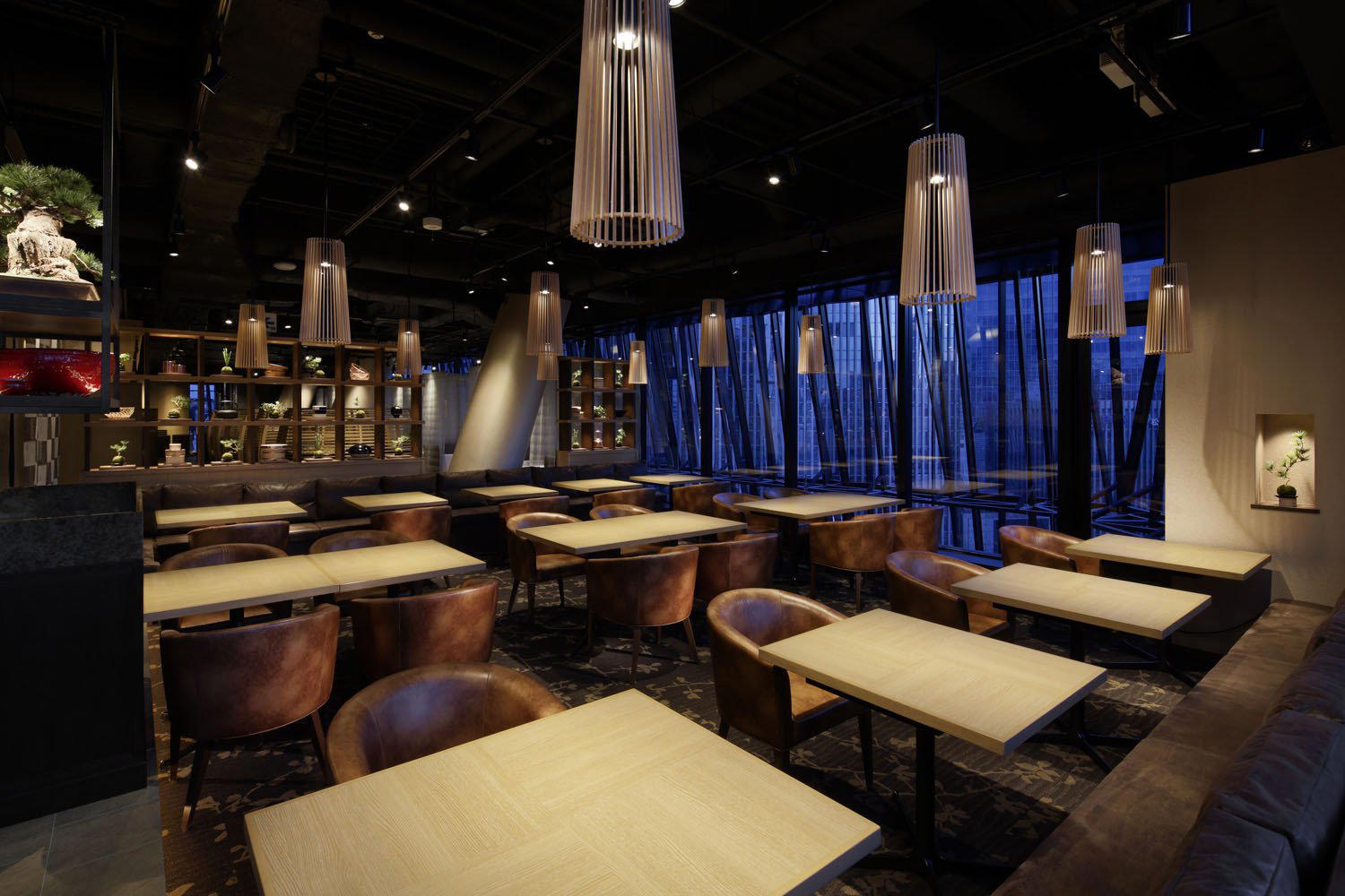 TsuruTonTan UDON NOODLE Brasserie GINZA restaurant in Tokyo, Japan