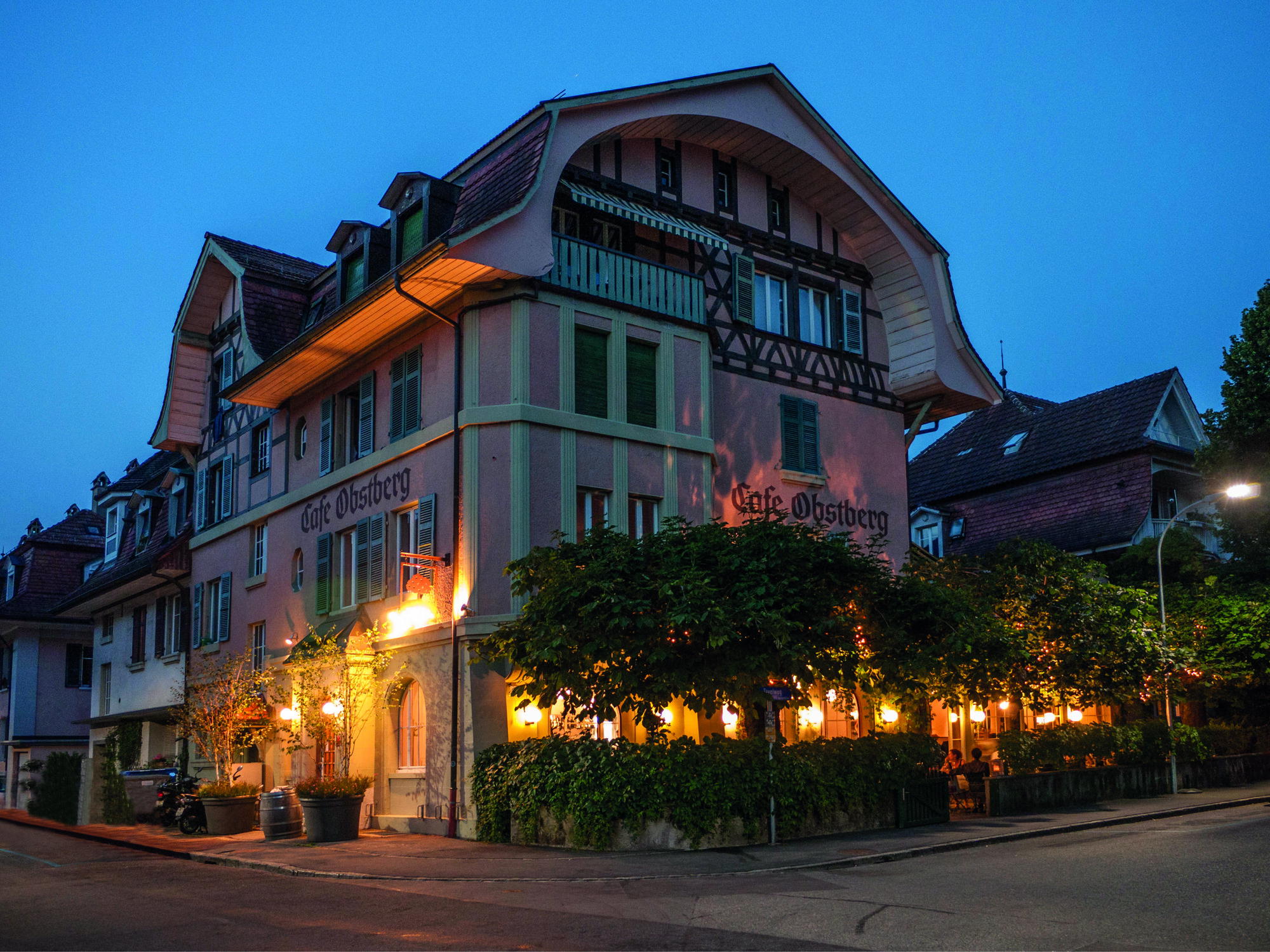 Brasserie Obstberg restaurant in Bern, Switzerland