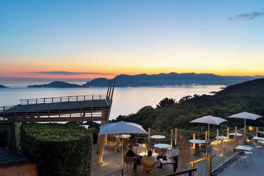 Poets Gulf Relais & SPA restaurant in Ameglia