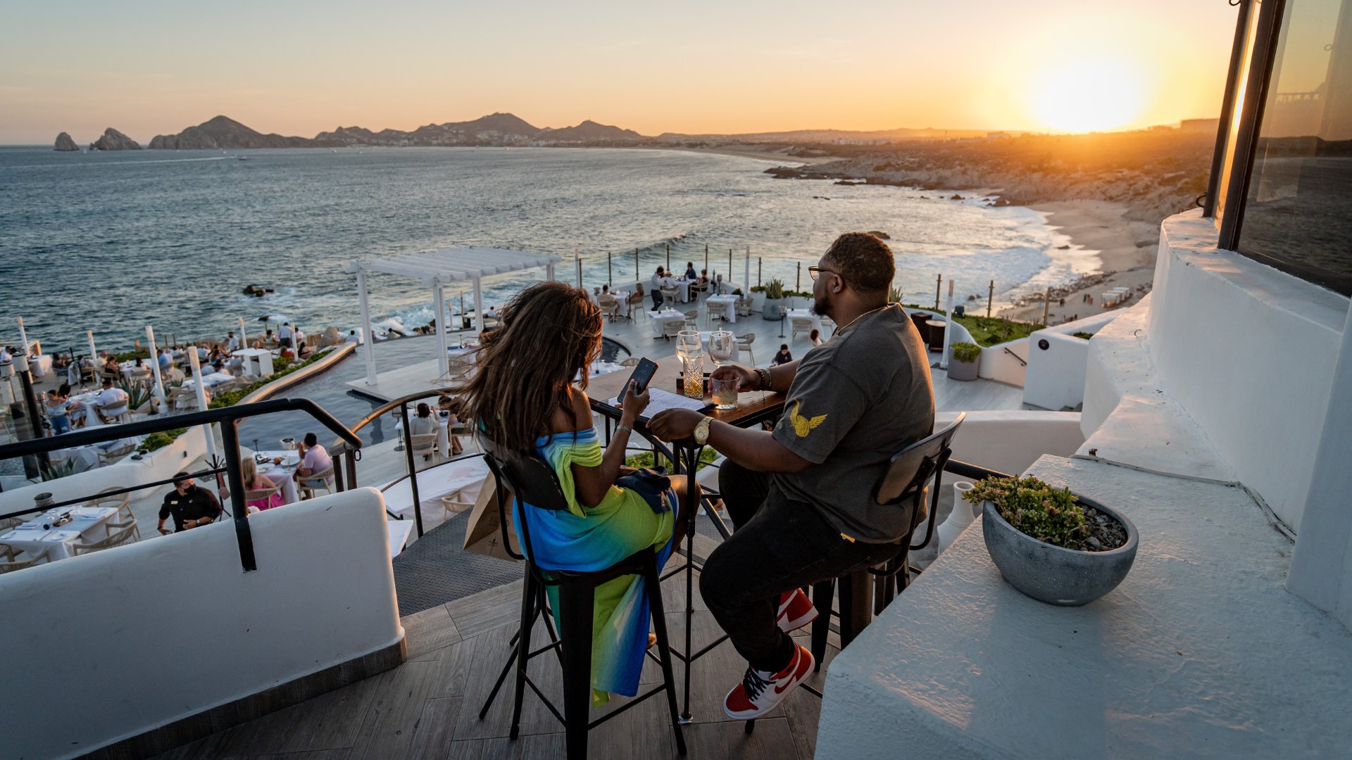 Jazz on the Rocks restaurant in Los Cabos, Mexico