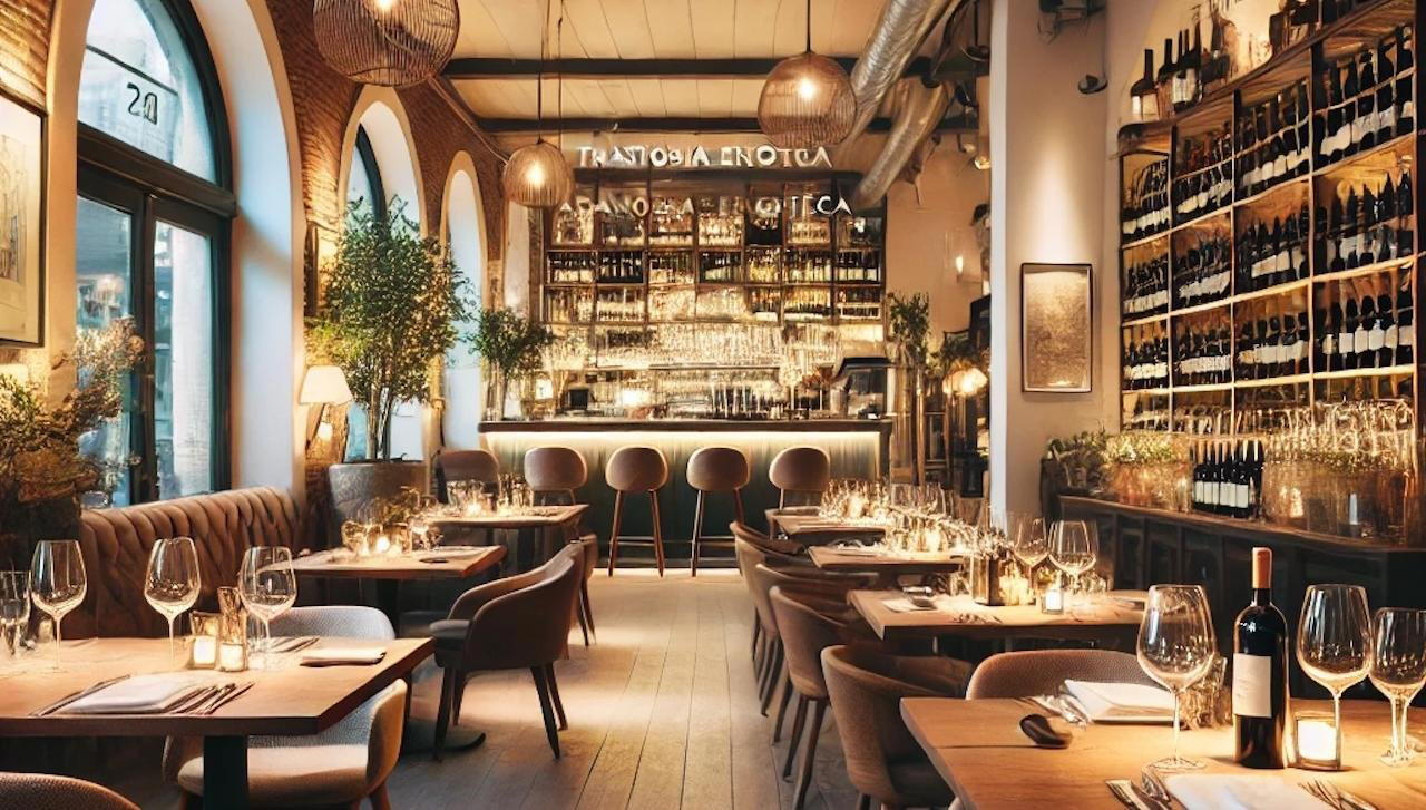 Adamo restaurant in Haarlem, Netherlands