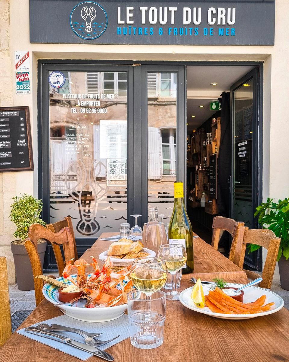 Le Tout du Cru restaurant in La Rochelle, France